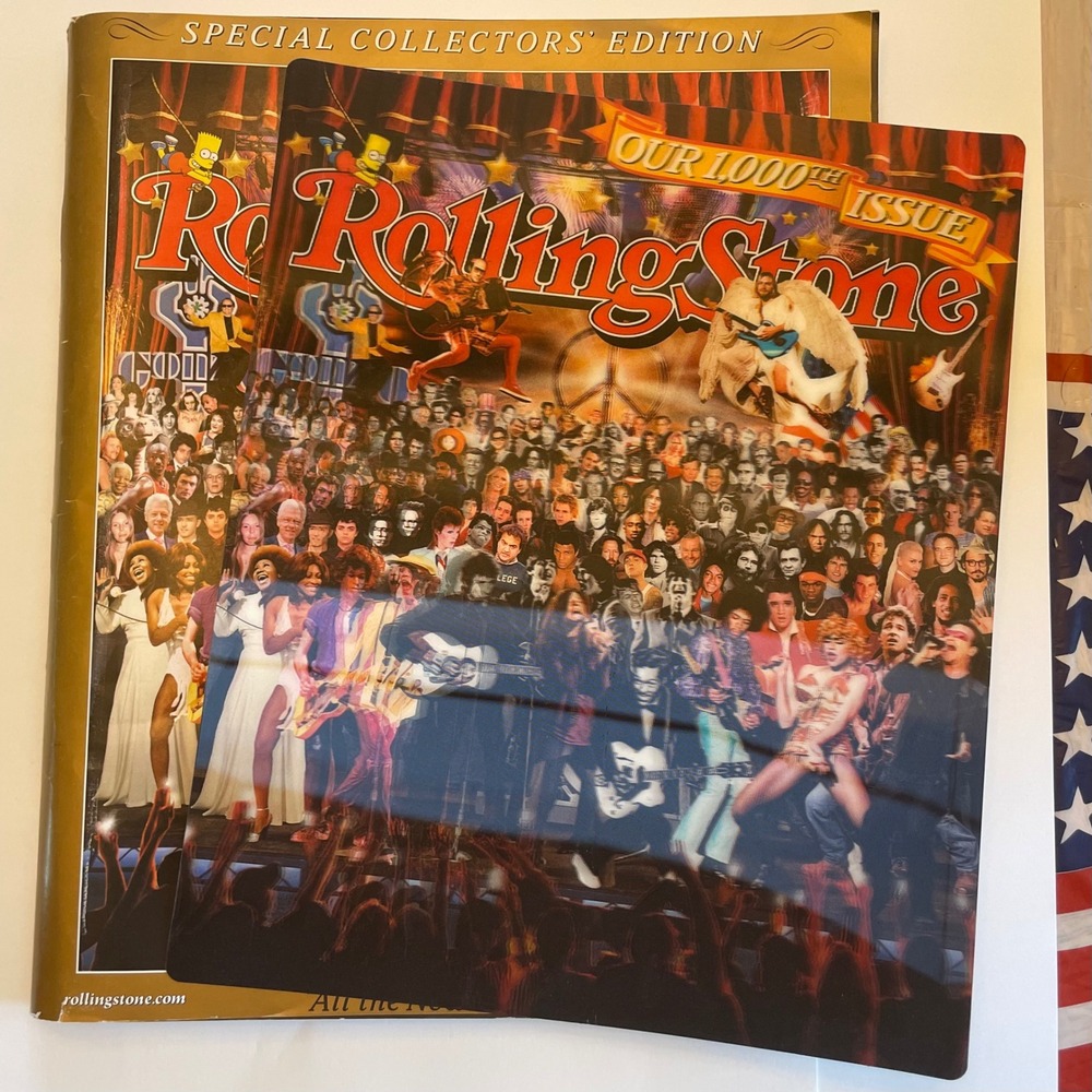 Rolling Stone Magazine 1000th Issue Special Collectors Edition May 2006 3D Cover